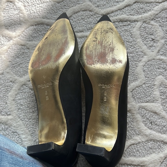 Coach Leather Pumps - Picture 4 of 4